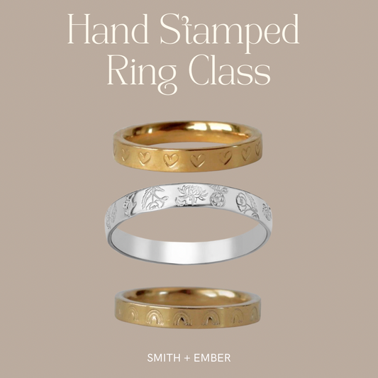 Hand-Stamped Ring Class